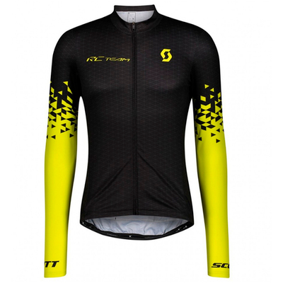 Джемпер RC Team 10 l/sl black/sulphur yellow (ES280321-5024::::M)