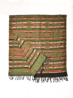 Шарф теплый с индейским орнаментом