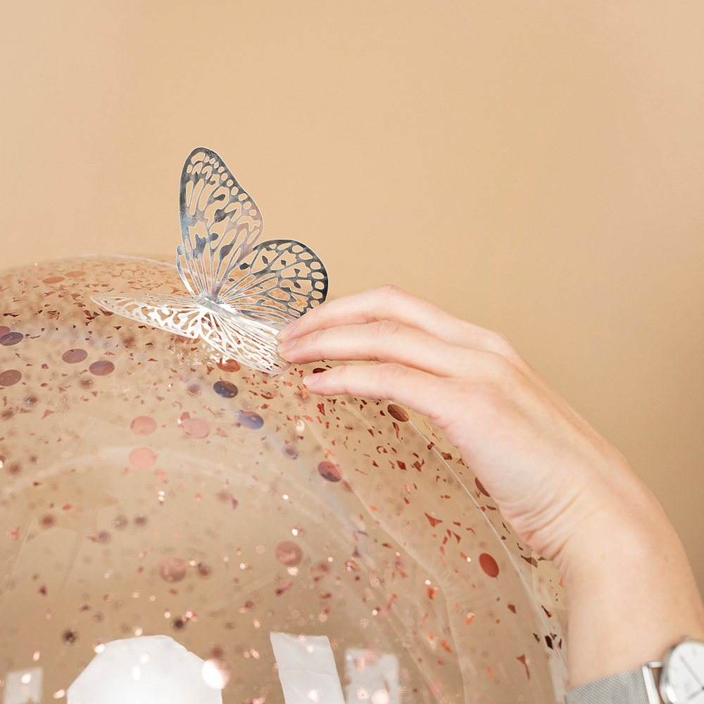 Конфетти дробленые Розовое золото, Металлик, 20 гр ВВ