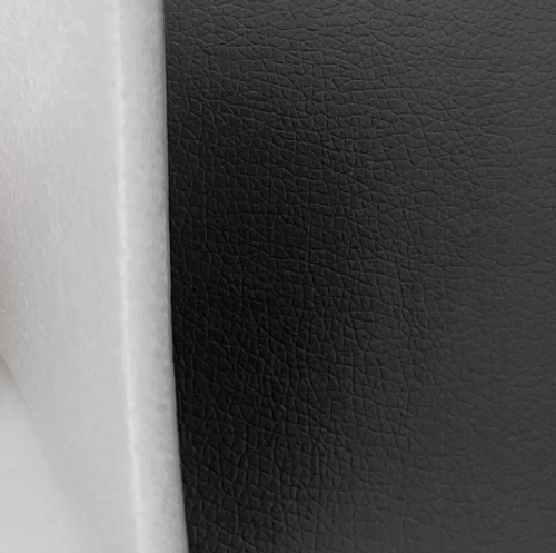 Винилкожа ПВХ 0,8 мм чёрная на поролоне 5 мм