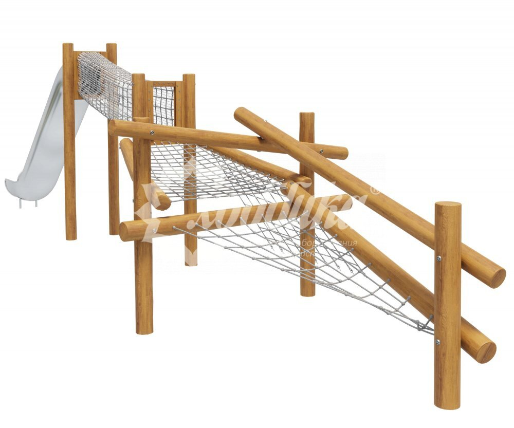 Игровой комплекс HARDWOOD «Логс-3»