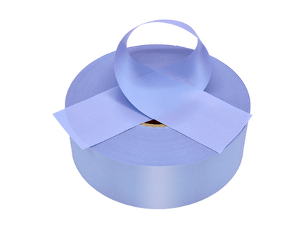Лента плиссированная для наградных розеток. 070 незабудковая