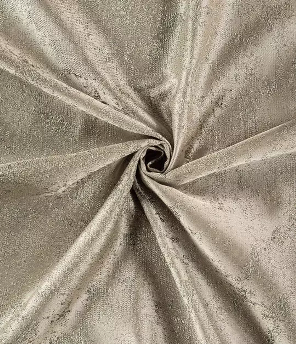 Ткань "Аллюр" Серо-золотой