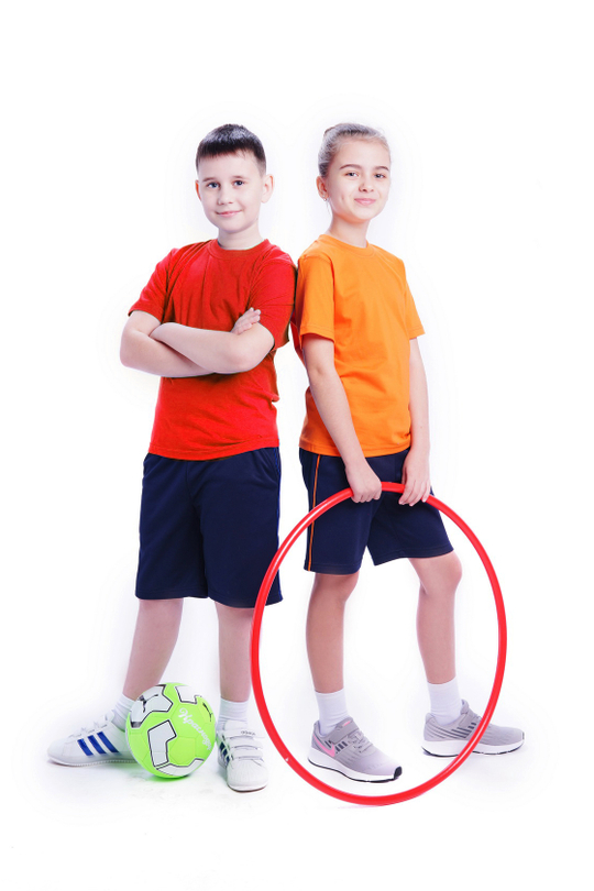 Спортивная футболка для мальчиков и девочек