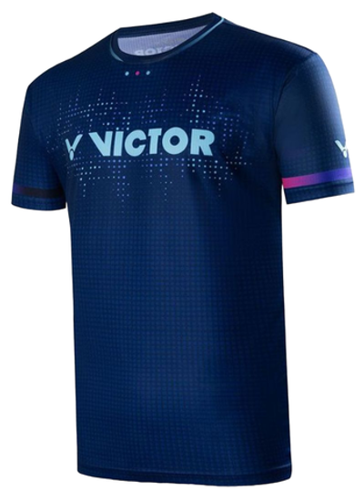 Теннисная футболка Victor T-40037 B - Blue
