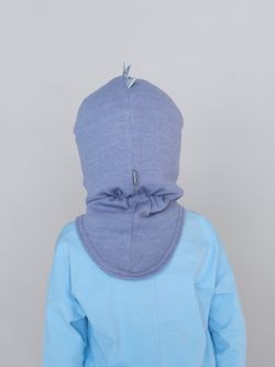 Шлем зимний вязаный (Джинс) ОРЕО