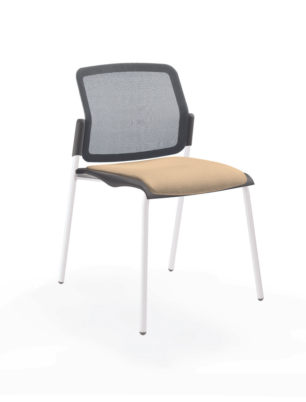 Movie стул со спинкой-сеткой и мягким сиденьем