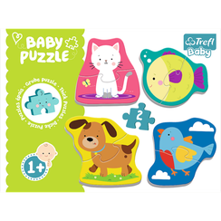 Puzzle "Baby Classic" - Animals / Trefl Baby