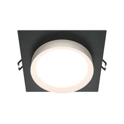 Встраиваемый светильник Обруч / Hoop 1*GX53 12 Вт Technical dl086-gx53-sq-bw