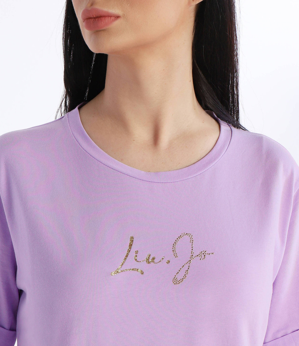 Футболка Liu Jo Sport - фиолетовый(TA4135 JS003)