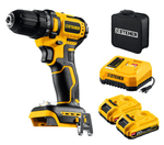 Дрель-шуруповерт аккумуляторная Steher CB-45-22 АКБ LMS (2 x 2 A·ч)