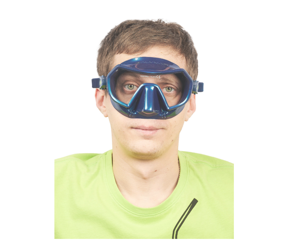 Маска Salvimar ENDLESS, Ярко-синий, АНТИФОГ