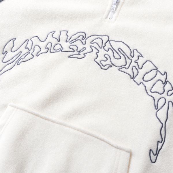 Толстовка Turbo fleece Серо-Белая - фото 4