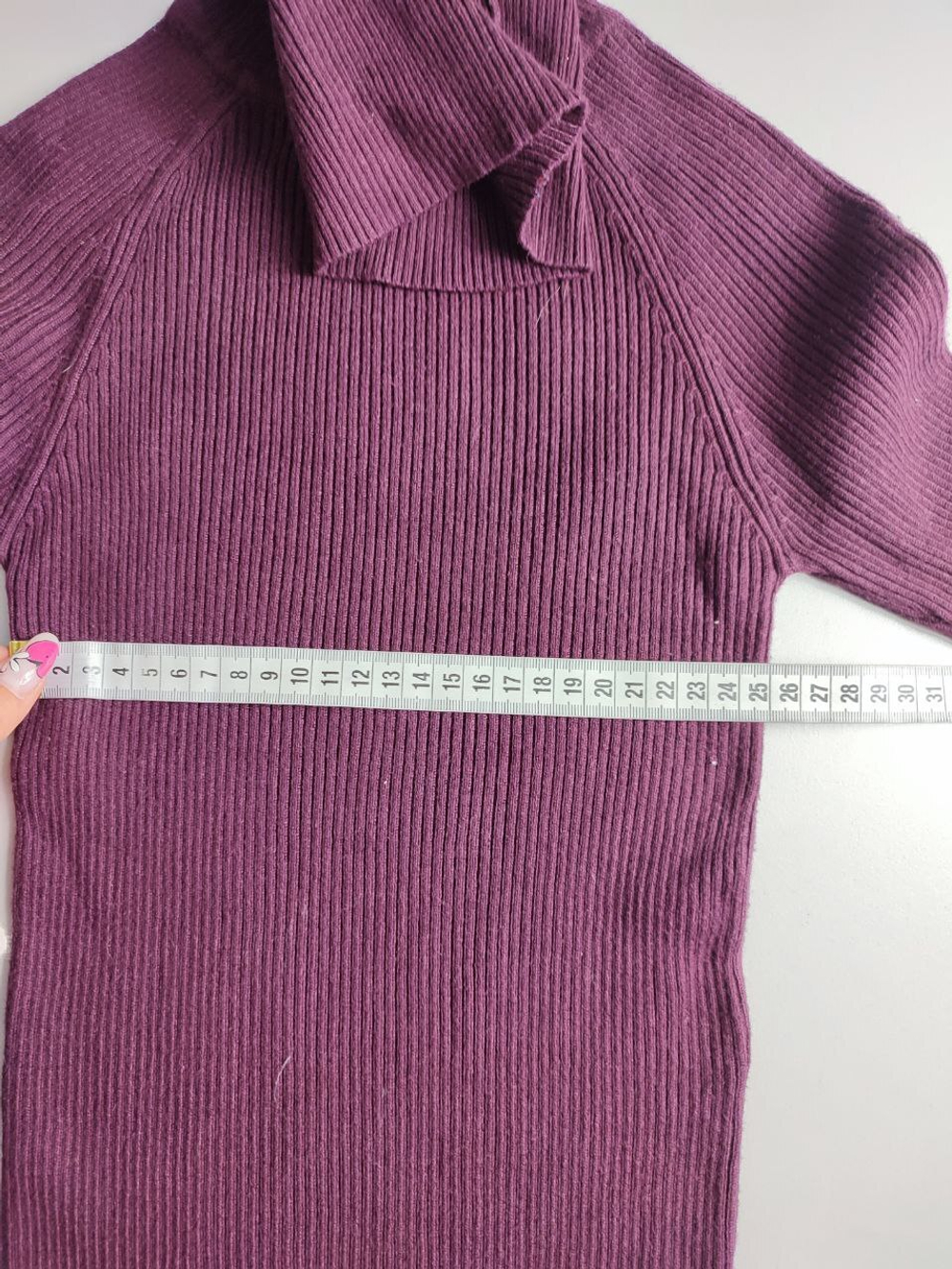 Водолазка BEFREE сливового оттенка 44 размер