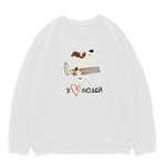 Свитшот "Бигль любит людей"