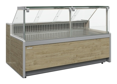Витрина холодильная Carboma GC111 SV 3,75-1 1010 (статика, без боковин)