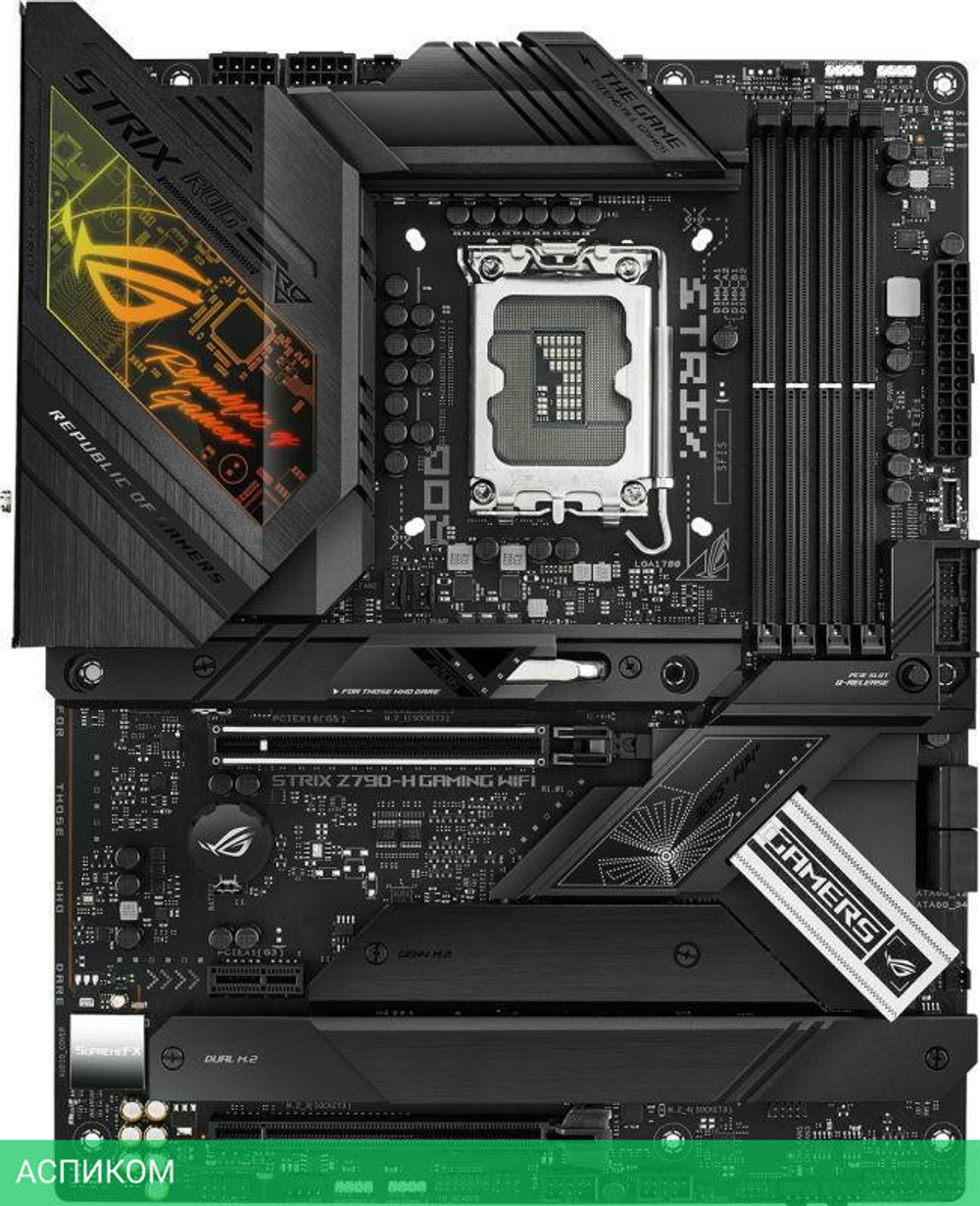 Материнская плата ASUS Rog Strix Z790-H Gaming WiFi (90MB1E10-M0EAY0)