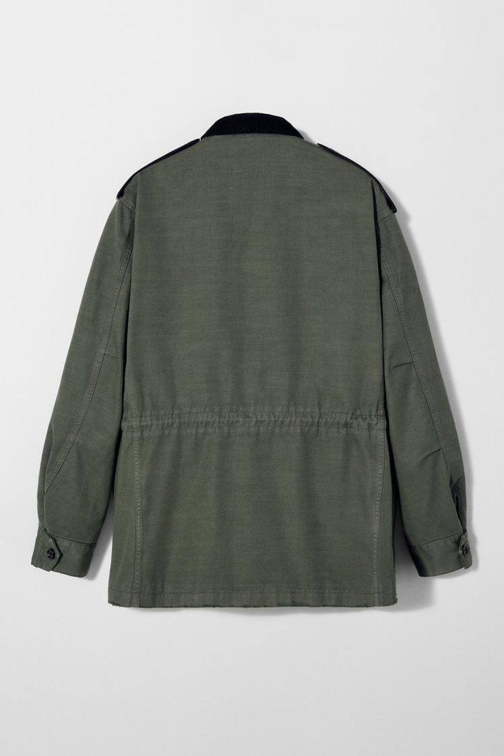 ZARA X BOBBY GILLESPIE ПАРКА, ХАКИ