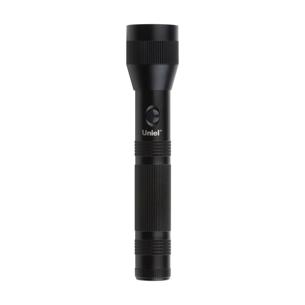 S-LD040-C Black Фонарь Uniel серии Стандарт Guardian Light – 2+, алюминиевый корпус, 3 Watt Led, упаковка – кламшелл, 2ХD н/к, цвет – черный