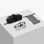 Спортивные очки c диоптриями Scicon Aeroshade 2.0 Titanium Sunglasses Black Crystal Photochromic Grey