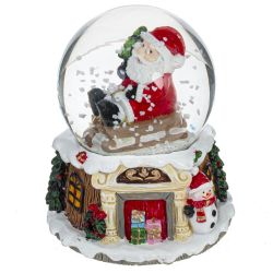 GAEM Фигурка декор в стекл шаре "Дед Мороз", D 4.5 см, L5 W5 H6,5 см, 2в.