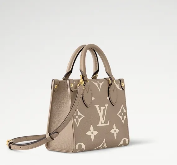 Сумка Louis Vuitton Onthego бежевый