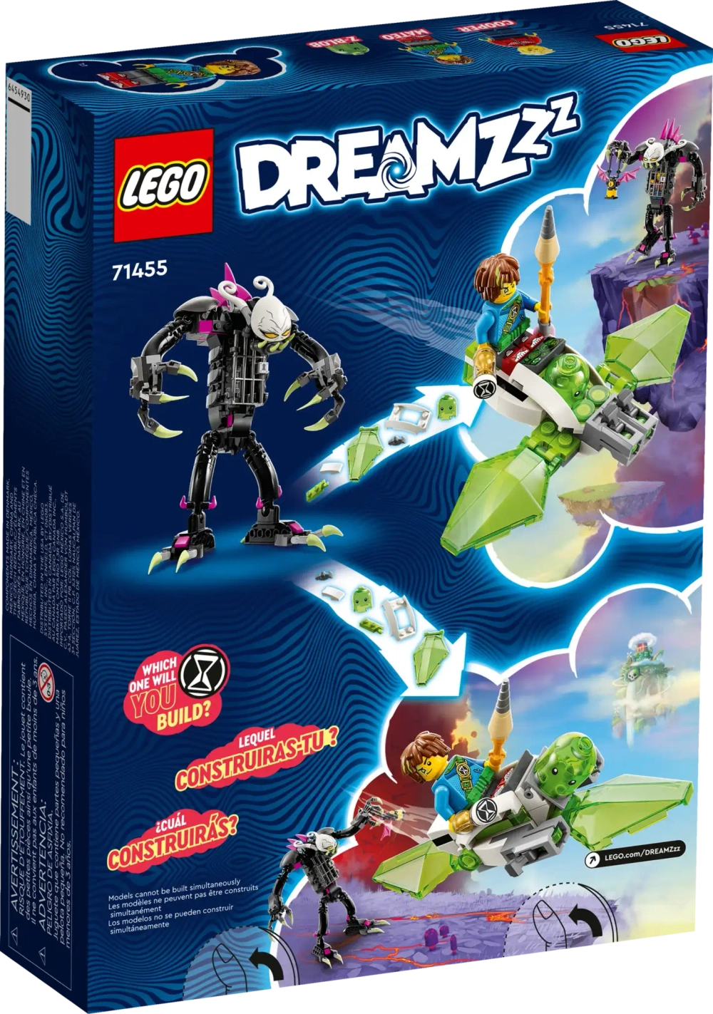 Конструктор LEGO DREAMZzz 71455 Мрачный хранитель - монстр в клетке