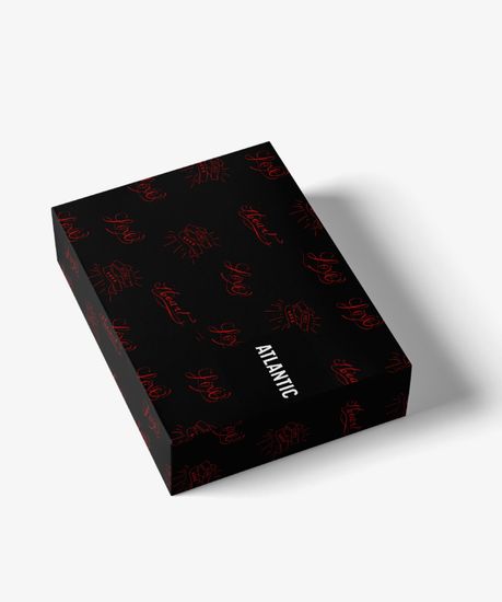 Трусы мужские боксеры (2шт), Atlantic 2GMH-004, черные