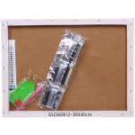 Алмазная мозаика на подрамнике с полным заполнением «МИР ЯРКИХ КРАСОК», довольные котики, 30*40см