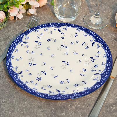 Тарелка обеденная 23см Лен