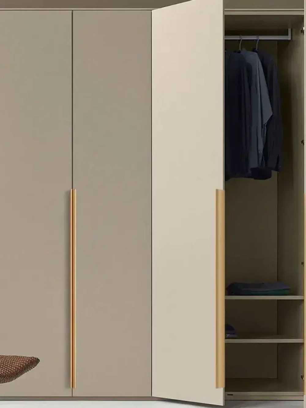 Ручка торцевая 1200 мм золото 4 шт.