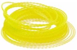 Леска двухкомпонентная EXTRA CORD (15 м; квадрат; 3 мм) для триммера DENZEL 96126