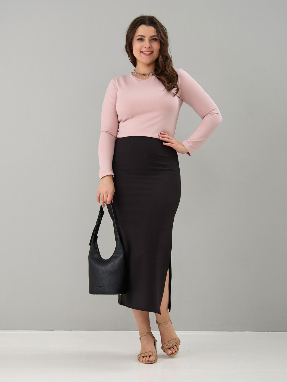 Лонгслив ЛНкл-081/натюрель