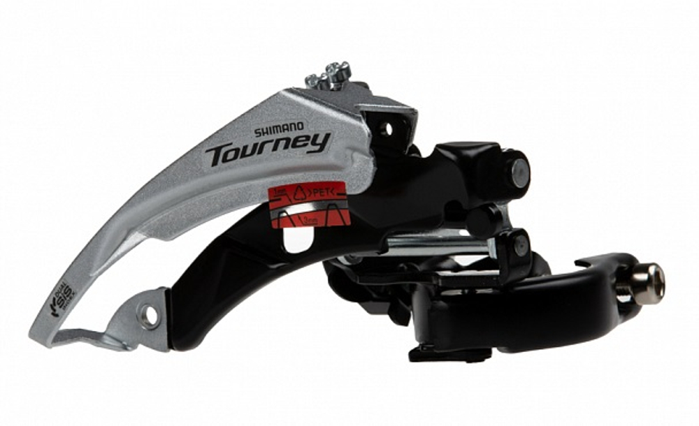 Переключатель скоростей передний FD-TY600 Tourney SHIMANO 42-24 зуб., 31.8/34.9мм, универсальн. тяга