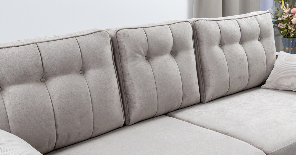 Арно Диван - кровать (Арт. ТД 563 Лаки 02 (серый жемчуг)