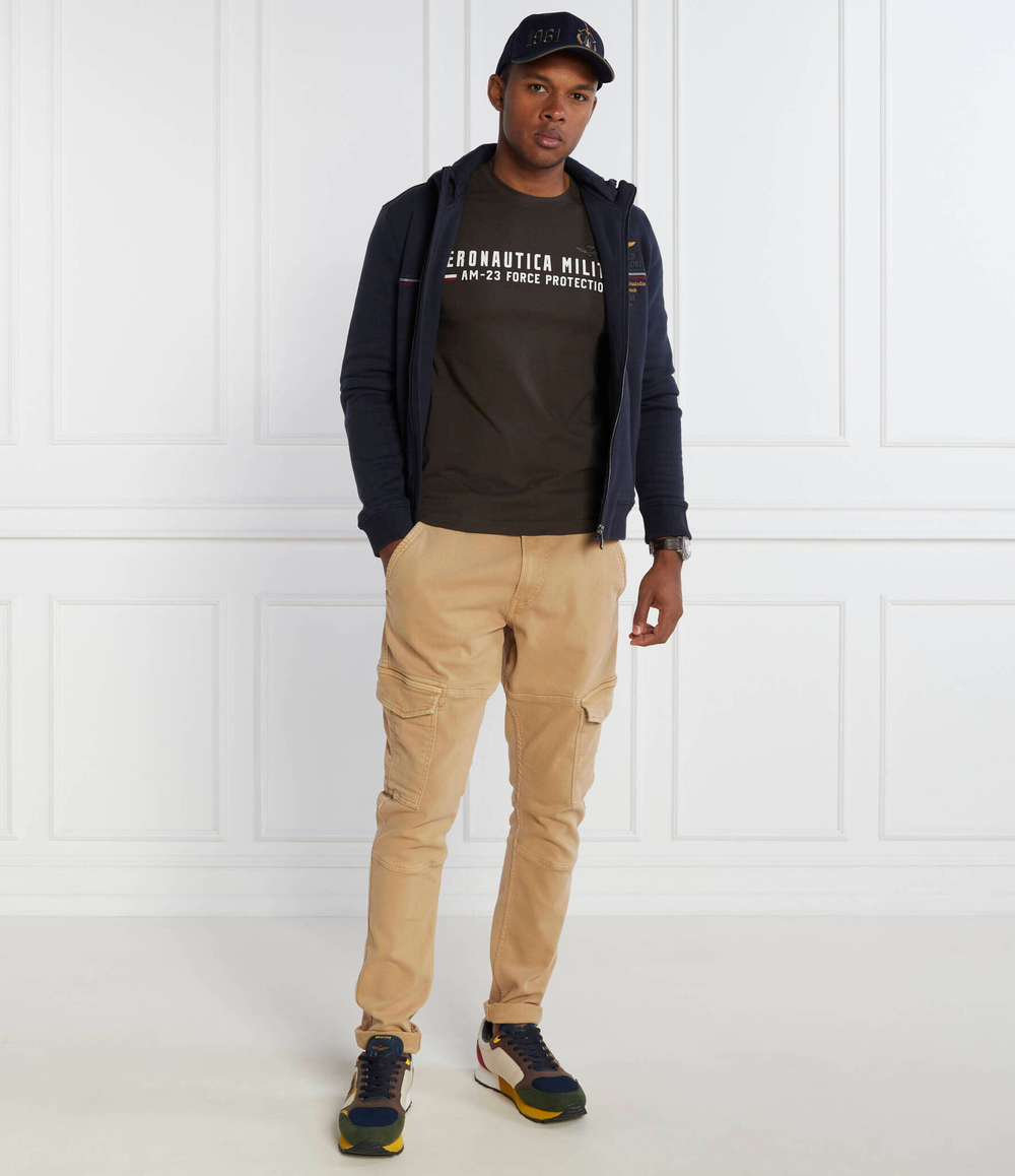 Футболка Aeronautica Militare - графитовый(TS1942J538)