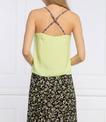топ cami Tommy Jeans - лимонный(DW0DW09762)