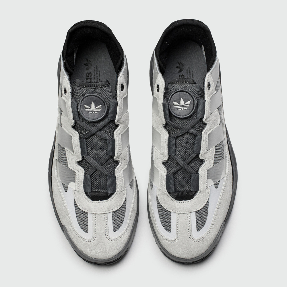 Кроссовки Adidas Niteball Grey / Black