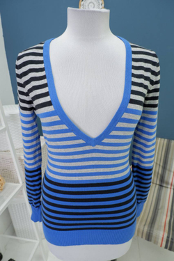 Джемпер Gina в полоску 42/44 размер