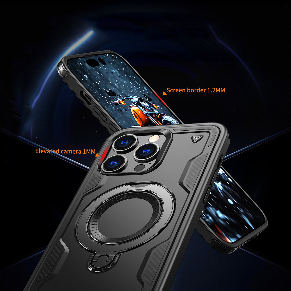 Чехол Magneto Case с кольцом для iPhone 13 Pro