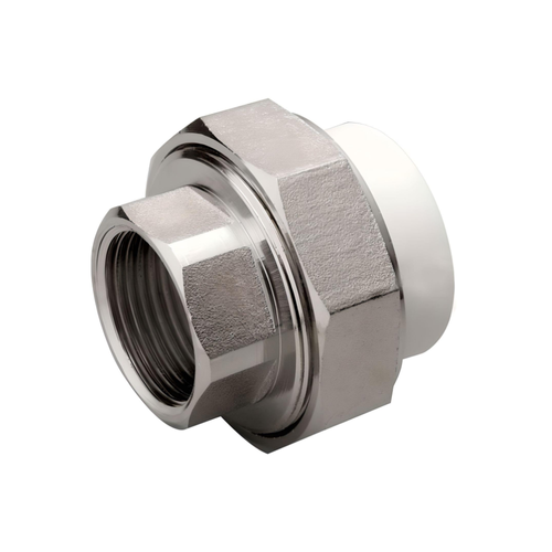 PPR ViEiR Муфта полипропиленовая 25х1", комбинированная, разъёмная (американка), внутренняя резьба, 1 шт