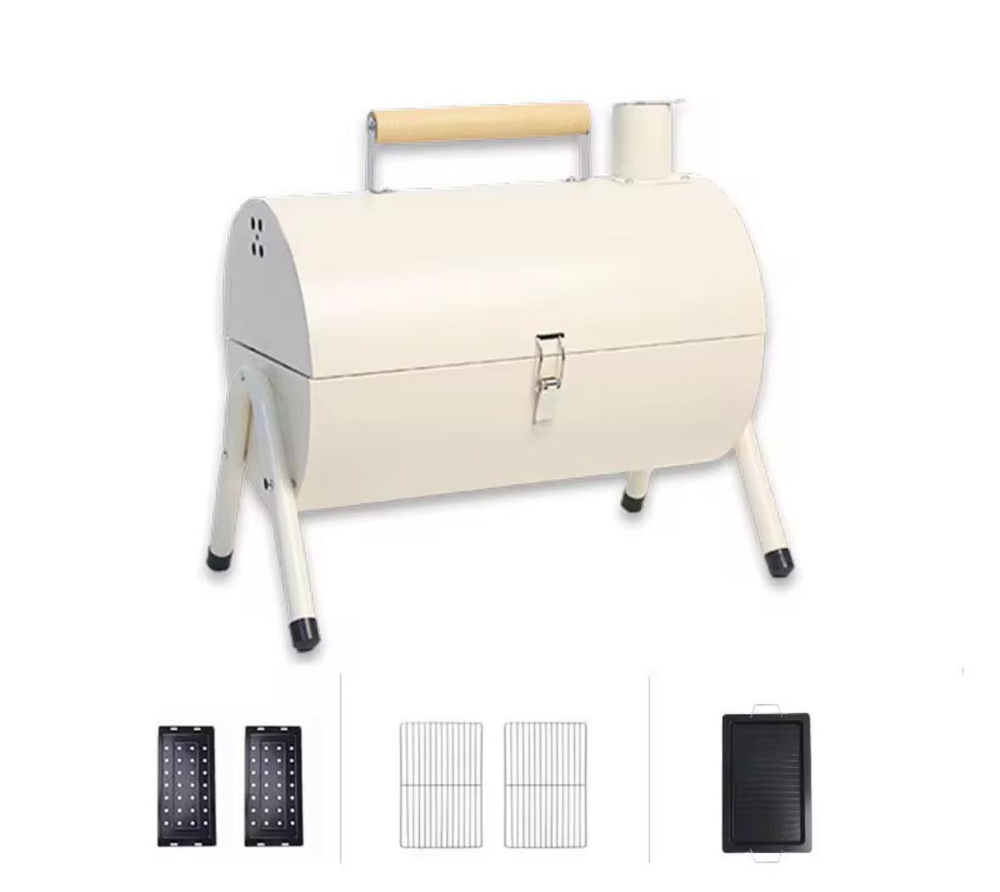 Гриль в форме цилиндра