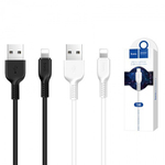 Кабель для iPhone HOCO X20 1м, силиконовый, 010481 Белый