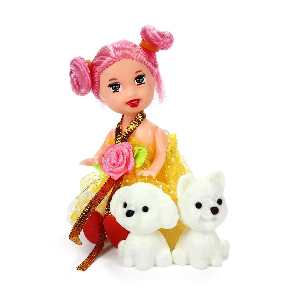 Кукла-мини классическая с аксесс., пакет WS1040