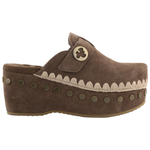 MOU Abrasion Resistant Closed Toe Slippers Women"s Dark Brown