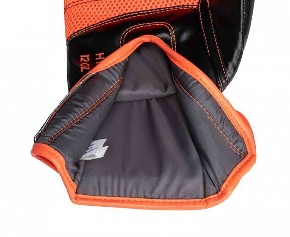 Перчатки боксерские Hybrid 80 черно-красные adiH80