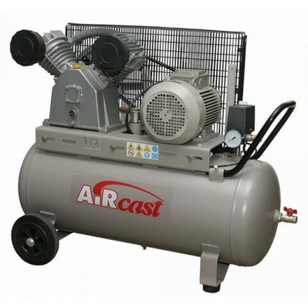 Компрессор поршневой 100.LB50 REMEZA (Белоруссия): 690 л/мин., 10 бар, ресивер 100 л., 4 кВт, 380В, габариты без упак. 1150x550x1000 мм, 130 кг.