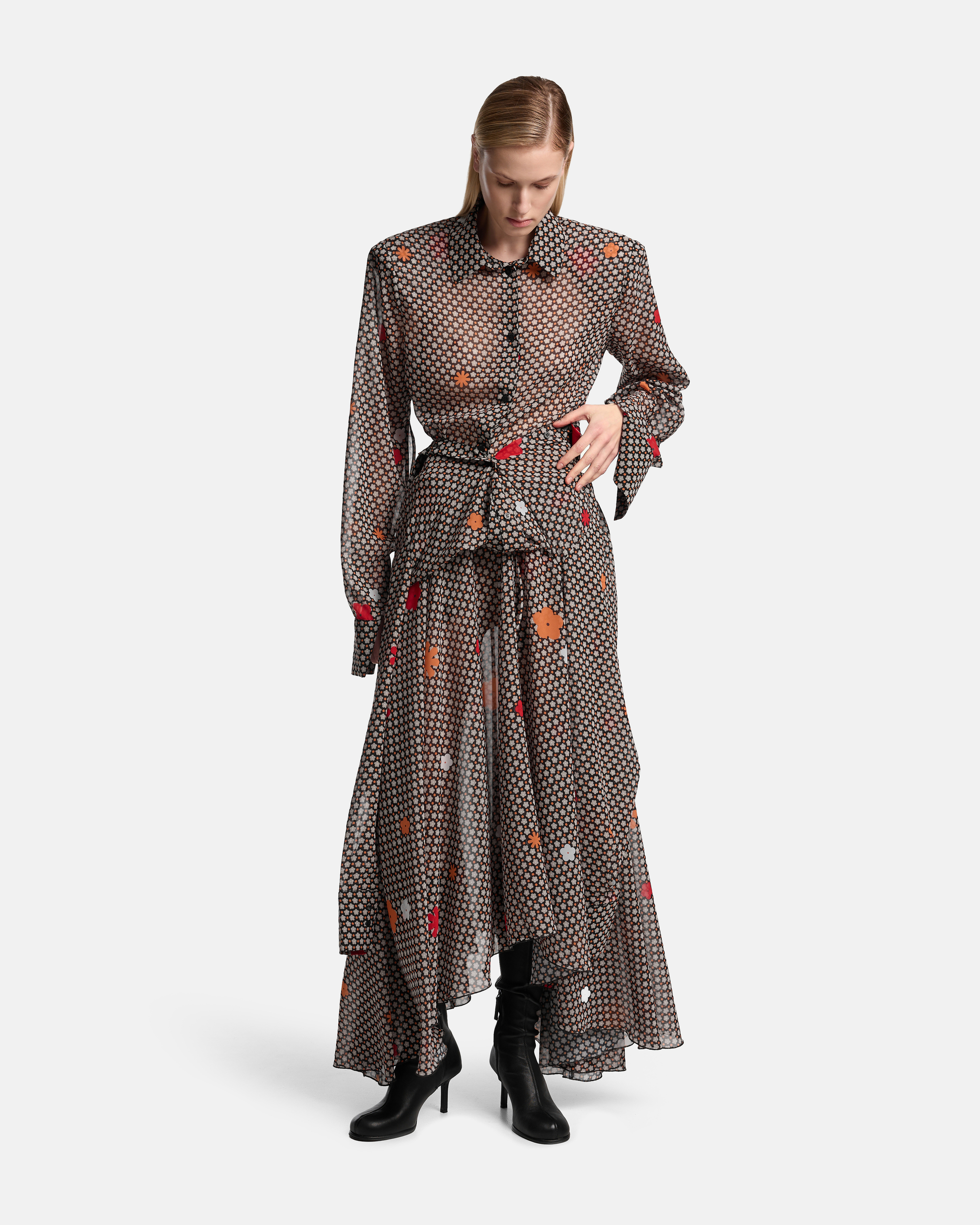 ПЛАТЬЕ ИЗ ШИФОНА