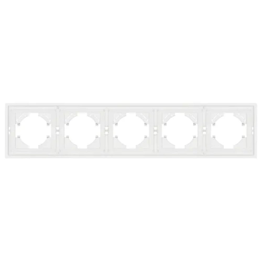 Рамка пластиковая FRM-TENDO-SFPL-5-WH (Arlight, -) 054660