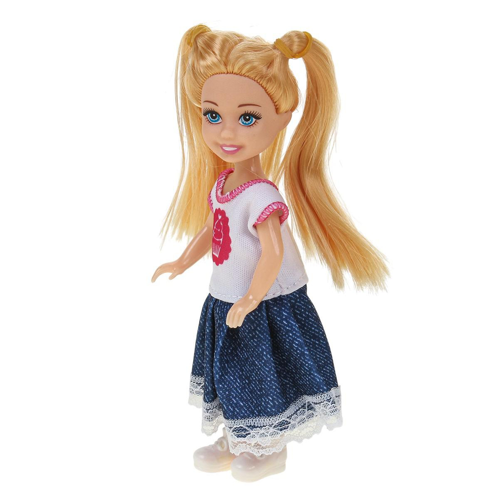 Кукла тип модница с аксесс. коробка 1354